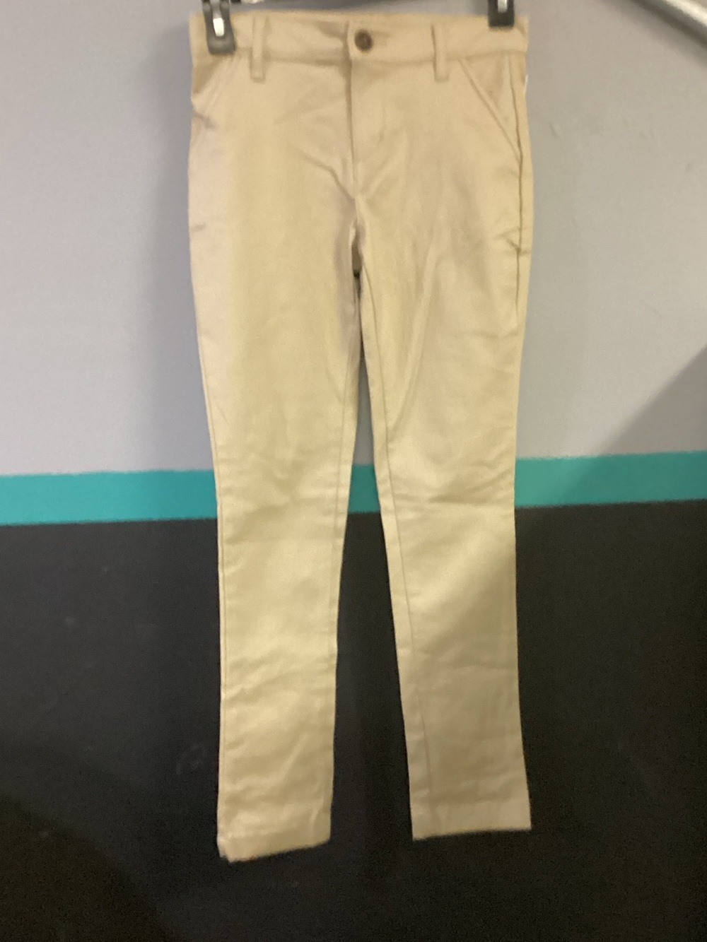 Old Navy Girls Beige Slim Casual Pants